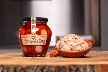 Peperoncini mit Thonfüllung (314ml)