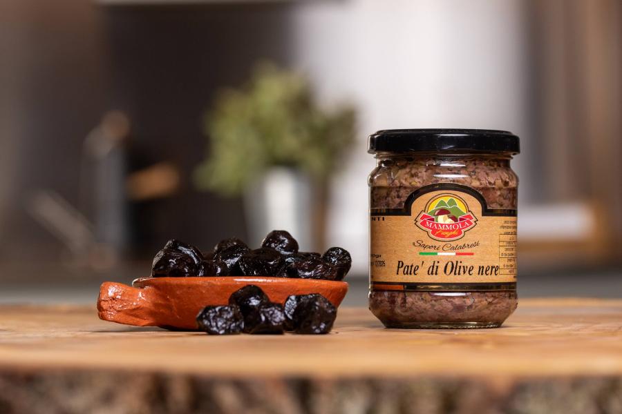 Paté aus schwarze Oliven (212ml)